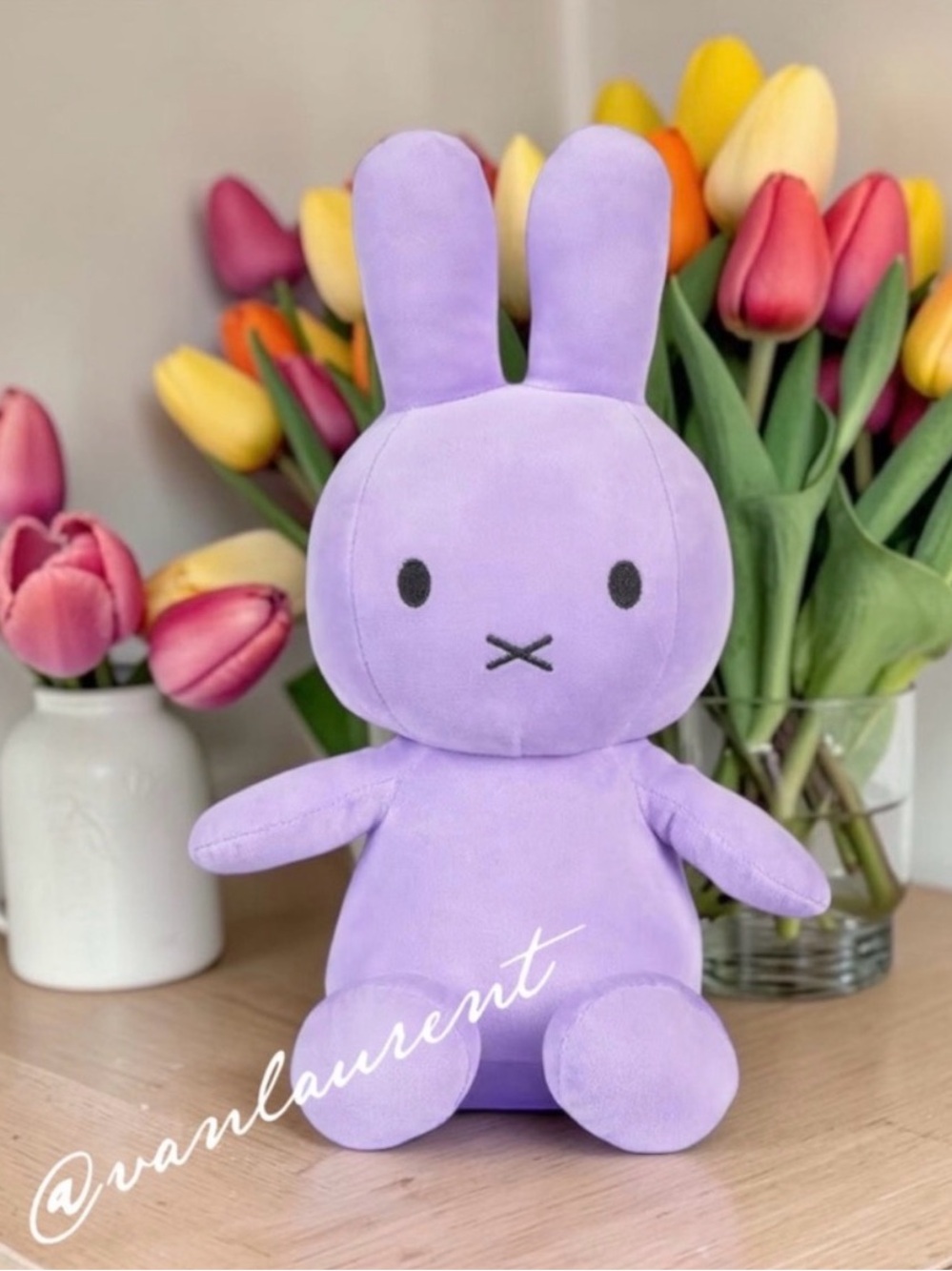 Miffy Purple Plush